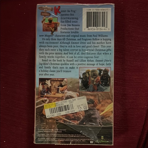 's Emmet Otter's Jug-Band Christmas DVD - Picture 2 of 2